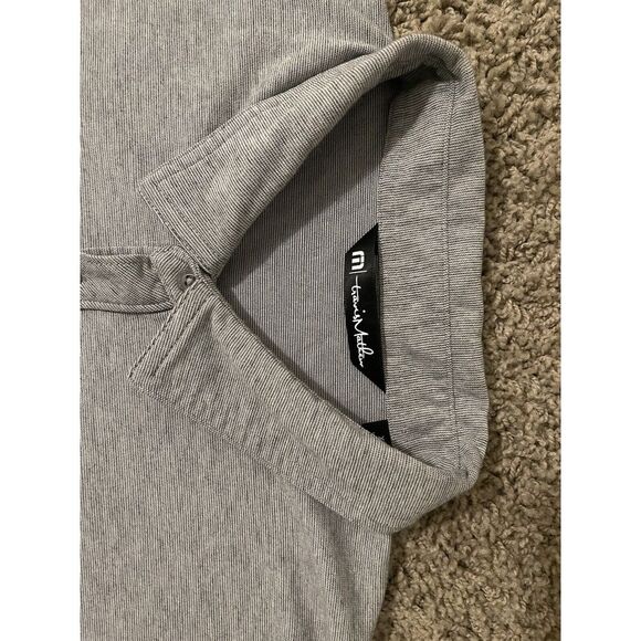 Travis Mathew Polo Shirt Mens Size XL Gray Golf Golfing Polo Shirt - Picture 3 of 15